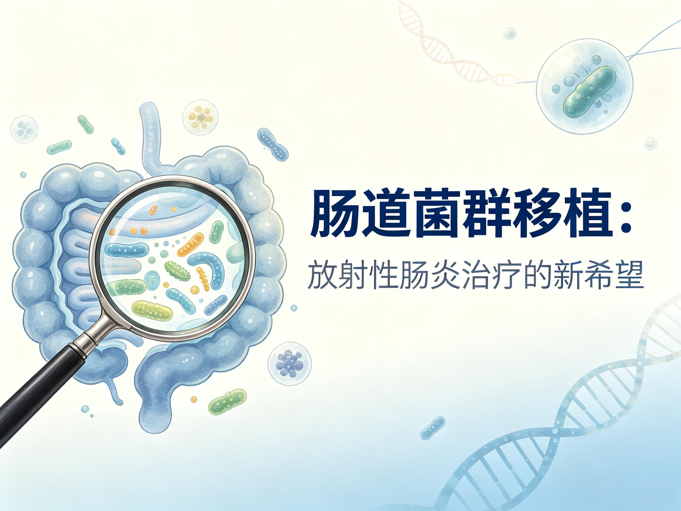 哈尔滨市|第3期 肠道菌群移植：放射性肠炎治疗的新希望